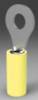 TE Connectivity 320569 Ring terminal Cross section (max.)=6.604 mm² Hole Ø=6.35 mm Partially insulated Yellow 1 pc(s)