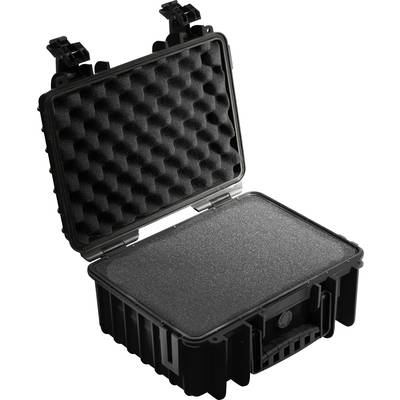 B & W International Outdoor case outdoor.cases Typ 3000 32.6 l (W x H x D) 365 x 295 x 170 mm Black 3000/B/SI