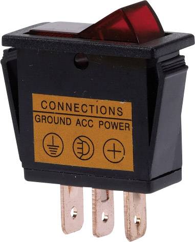 HP Autozubehoer 28327 Car toggle switch 12 V DC 1 pc(s)