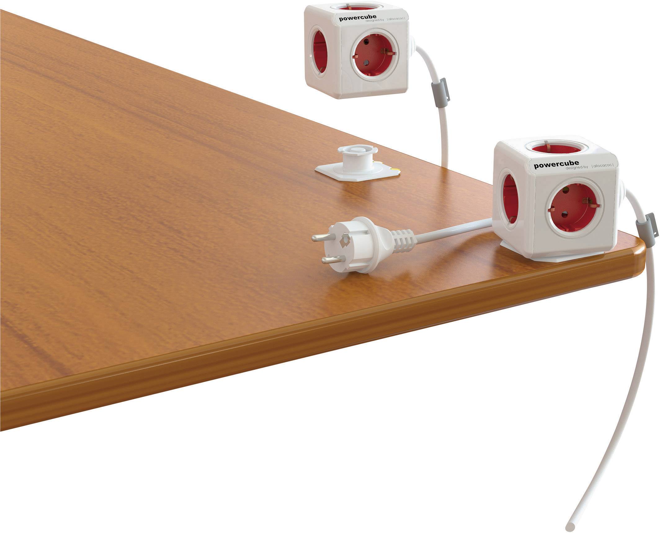 Segula 50461 Socket cube 5x White, Red PG connector 1 pc(s)-5