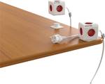 Powercube socket, 3 m red