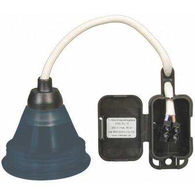 interBär MAXI GU10 Serie 1000 1000-505.01 Silicone enclosure 35 W Grey-0