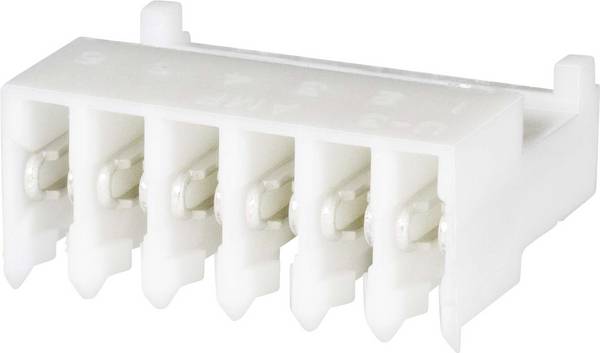 TE Connectivity SIL socket (standard) MTA-100 Total number of pins 6 3-643814-6 1 pc(s)