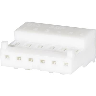 White plastic plug with six sockets, labelled '1' to '6' and 'U-3 AMP'.