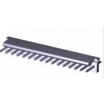 An electronic chip in a dual in-line package with numerous connection pins. Used in circuits for various electronic applications.