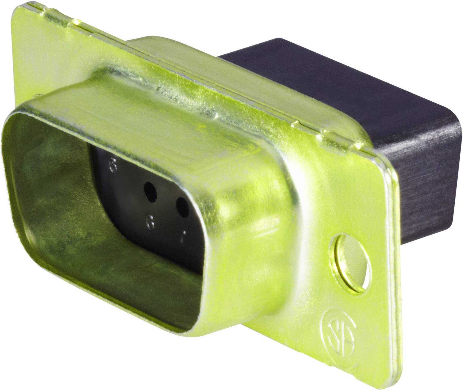 TE Connectivity AMPLIMITE HD-20 (HDP-20) 205204-4 D-SUB pin strip 180 Γö¼Γûæ Number of pins: 9 1 pc(s)