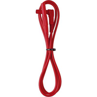 Benning TA 3 Safety test lead et Banana jack 4 mm Banana jack 4 mm 1.00 m Red, Black 1 Set-4