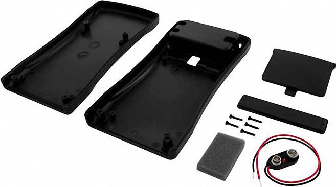 Camdenboss CHH456ABK Hand-held casing 117.50 x 72.50 x 25.50 Acrylonitrile butadiene styrene Black 1 pc(s)-2