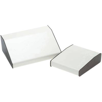 Camdenboss RTM2603-BR/B Desk casing (L x W x H) 210 x 381 x 55 mm Aluminium White 1 pc(s)-0