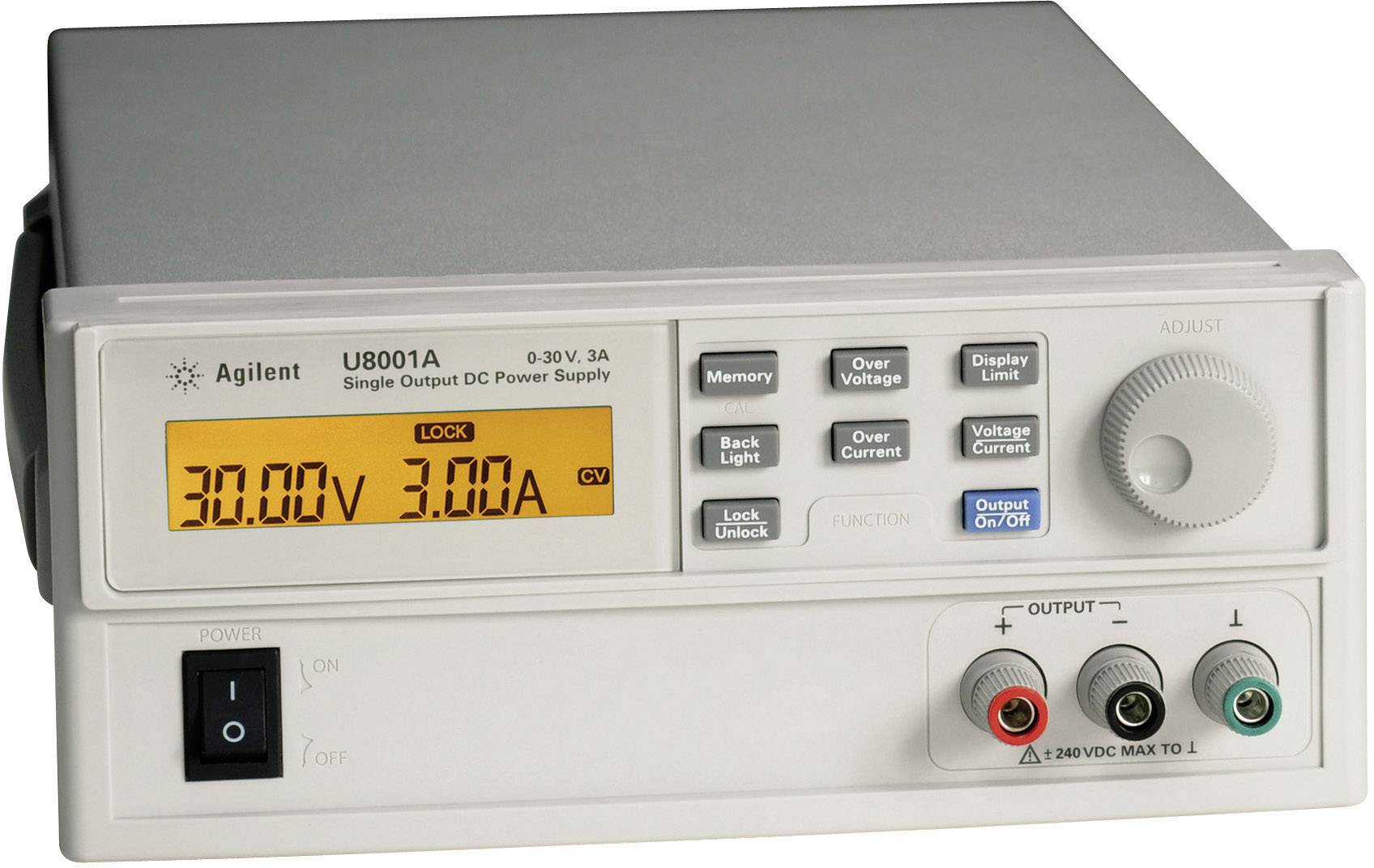 Agilent Technologies U8001A Power Supply, Dc, Bench, 30V, 90W (2050001210081)