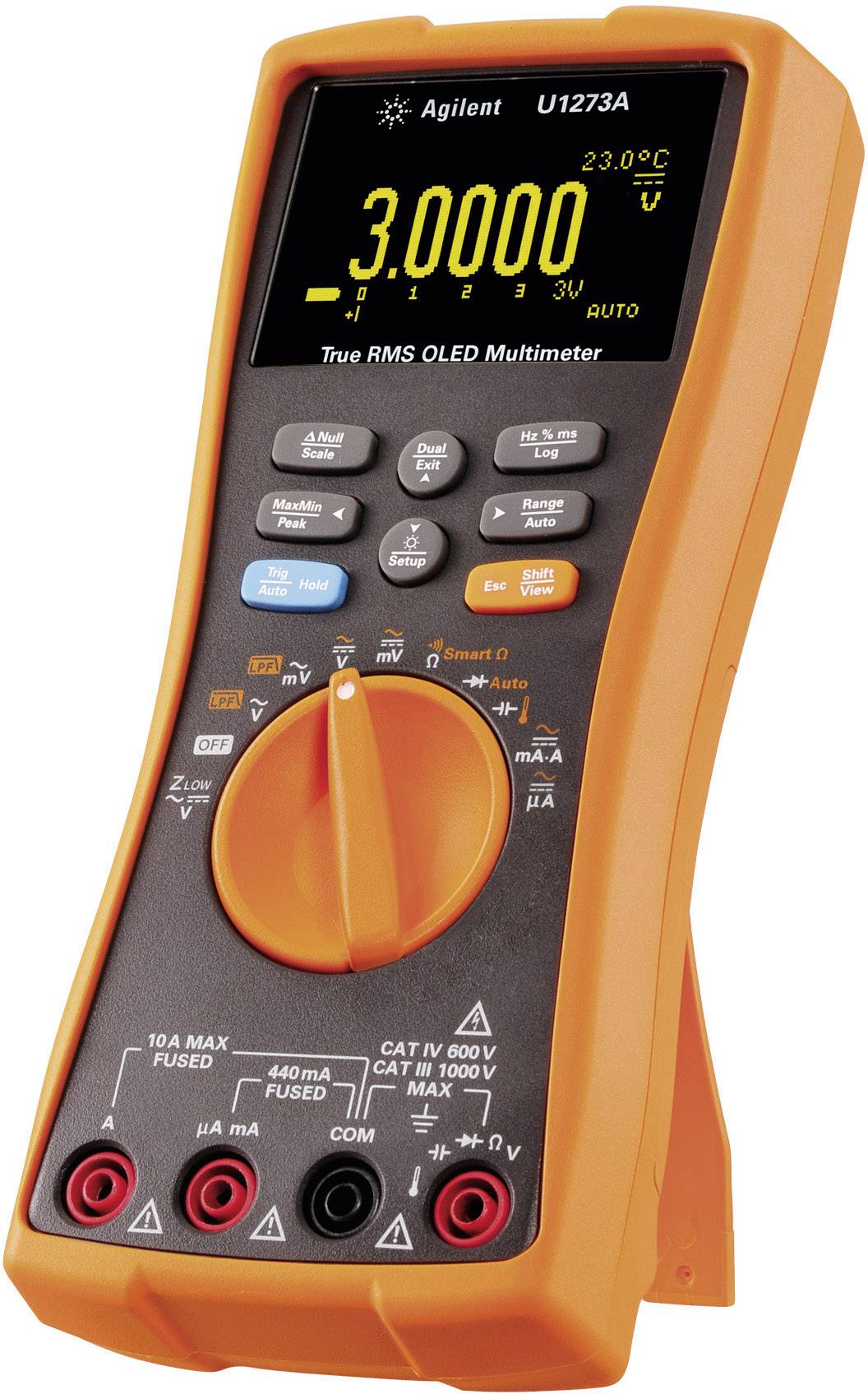 Keysight Technologies U1273a Handheld Multimeter Digital Data Logger Oled Display Cat Iii 1000 V Cat Iv 600 V Display Conrad Com