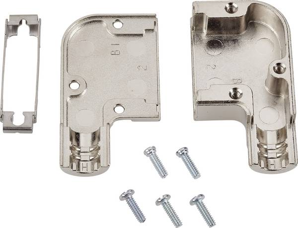 TE Connectivity AMPLIMITE HD-20 (HDP-20) 5745652-1 D-SUB housing Number of pins: 15 Diecast zinc 90 ° Silver 1 pc(s)