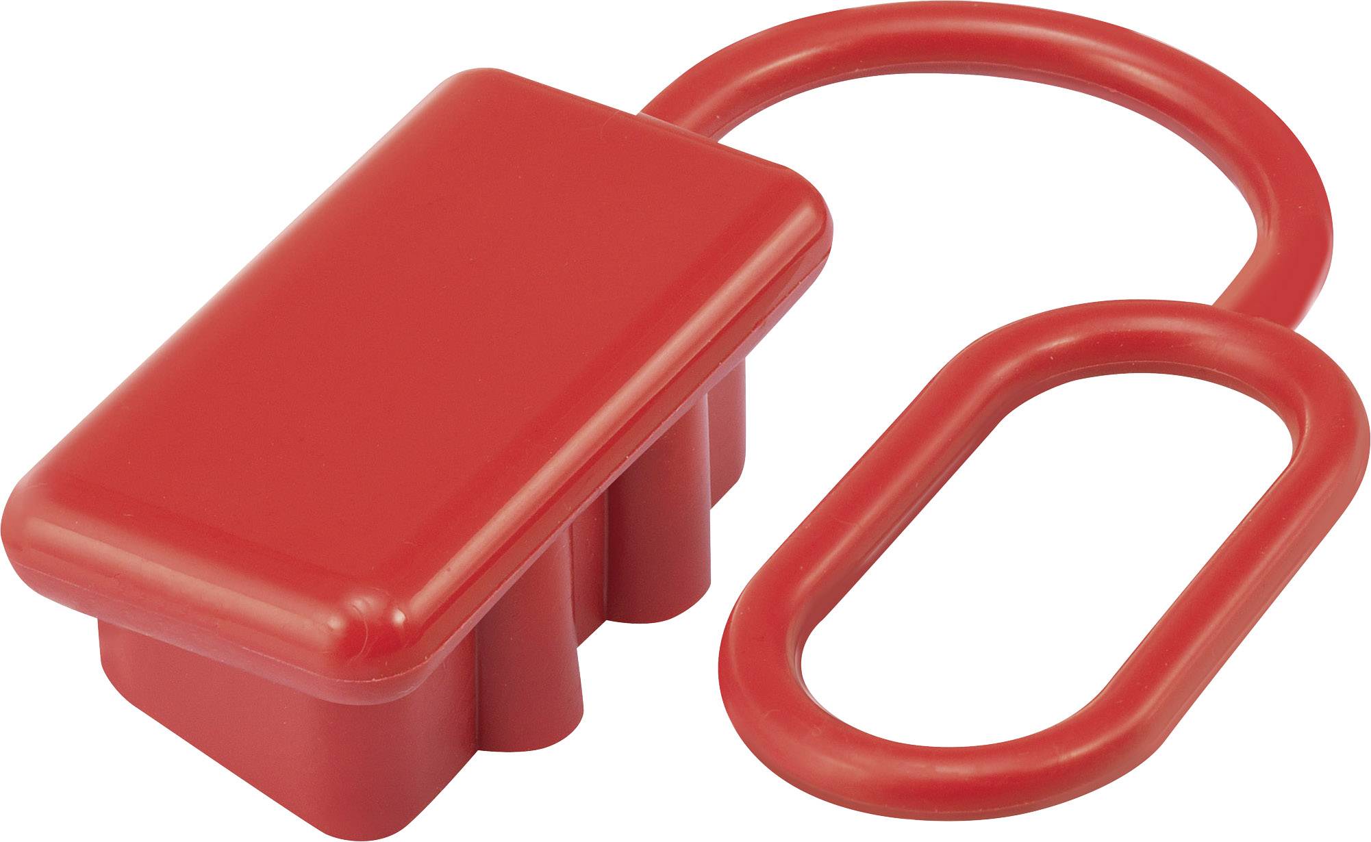 TRU COMPONENTS Dust cap for 120 A high-current battery connector Red Content: 1 pc(s)