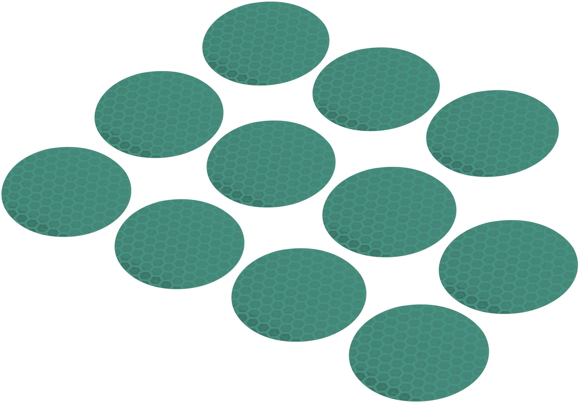 TOOLCRAFT RTS40-GN 1564168 Adhesive dots RTS Green (Ø) 40 mm 11 pc(s)