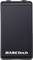Black external hard drive enclosure with the inscription 'BASETech'.