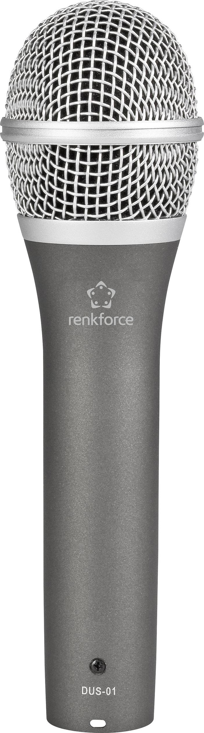 Renkforce DUS-01 Handheld USB microphone Transfer type (details):Corded incl. cable XLR Corded
