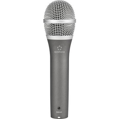   Renkforce  DUS-01  Handheld  USB microphone  Transfer type (details):Corded  incl. cable  XLR  Corded  