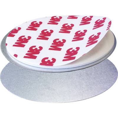 Circular double-sided adhesive pad with 3M logo on the top surface, ready for use for secure fastenings or mountings.
