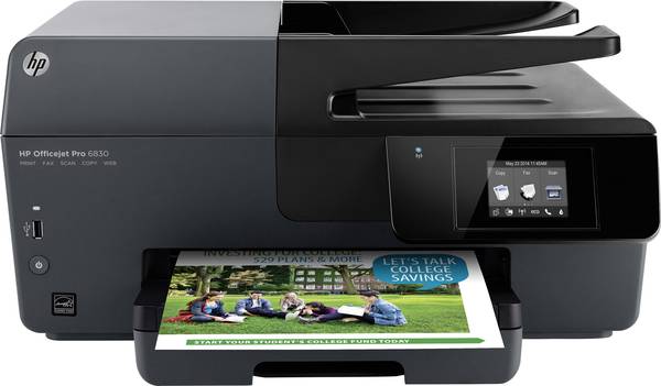HP OfficeJet Pro 6830 e-All-in-One Colour inkjet multifunction printer