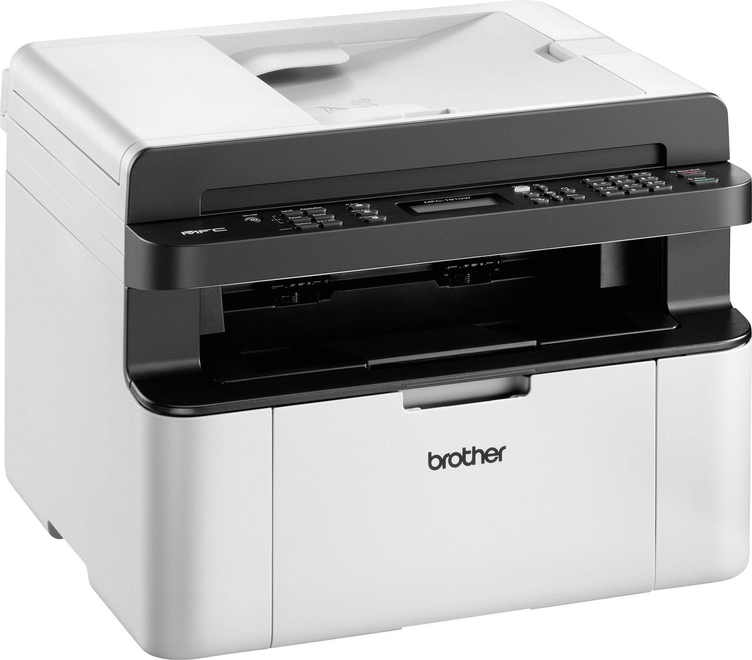 Brother Mfc 1910w Mono Laser Multifunction Printer A4 Printer Scanner 5086