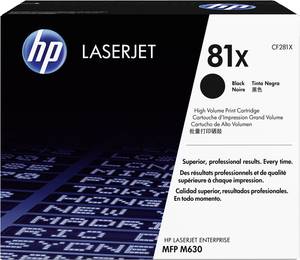HP Toner 81X Original  Black 25000 Sides CF281X