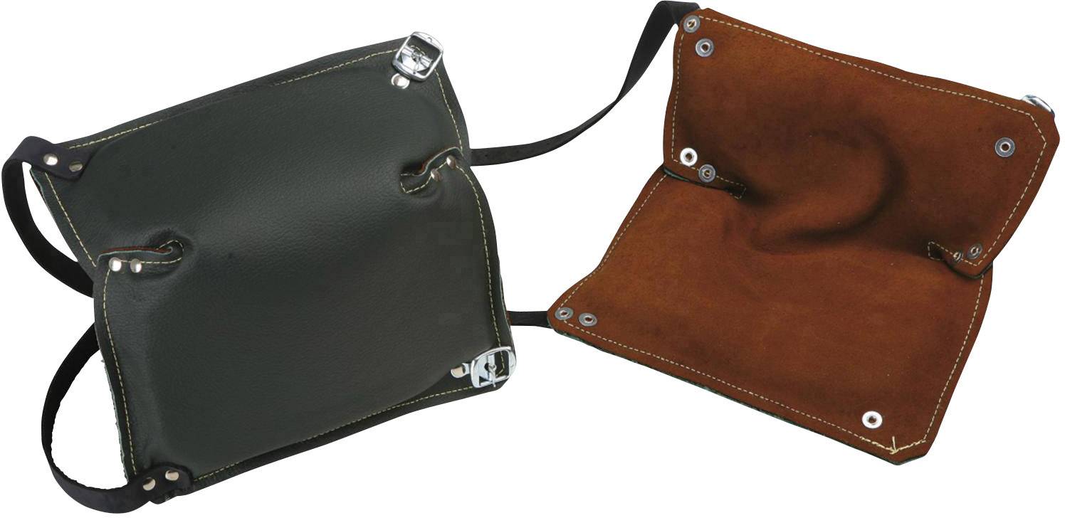 Leipold Doehle 2487 Leather knee pad Brown, Black 1 Pair