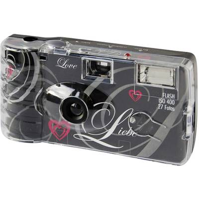 Topshot Topshot Love Black Disposable camera 1 pc(s) Built-in flash