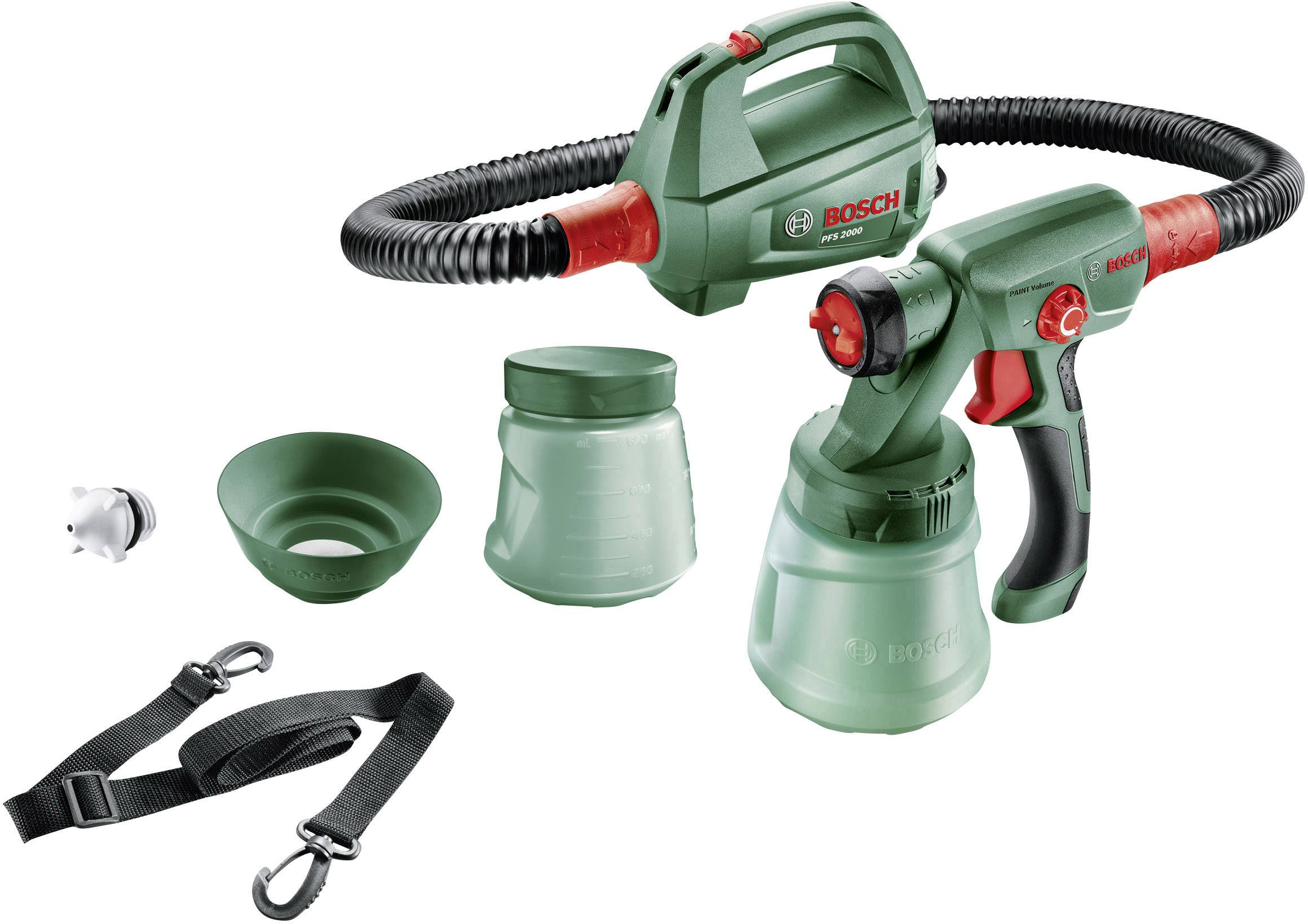 Paint spray system 440 W Bosch Home and Garden PFS 2000 Max. feed rate 200 ml/min