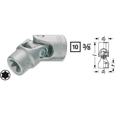 'Cardan joint with size 10 and 3/8 inch drive', along with a technical drawing with dimensional specifications for d1, d2, l and l1.