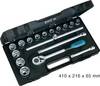 Hazet Bit set Metric 1/2" (12.5 mm) 17-piece 906