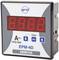 Digital Ammeter, Model EPM-4D, displays '0.00'. Red LED display, with 'Clear' and 'Set' buttons. Effective value is shown.