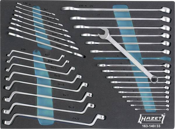 Hazet 163-140/33 163-140/33 Tool kit Trades person  33-piece