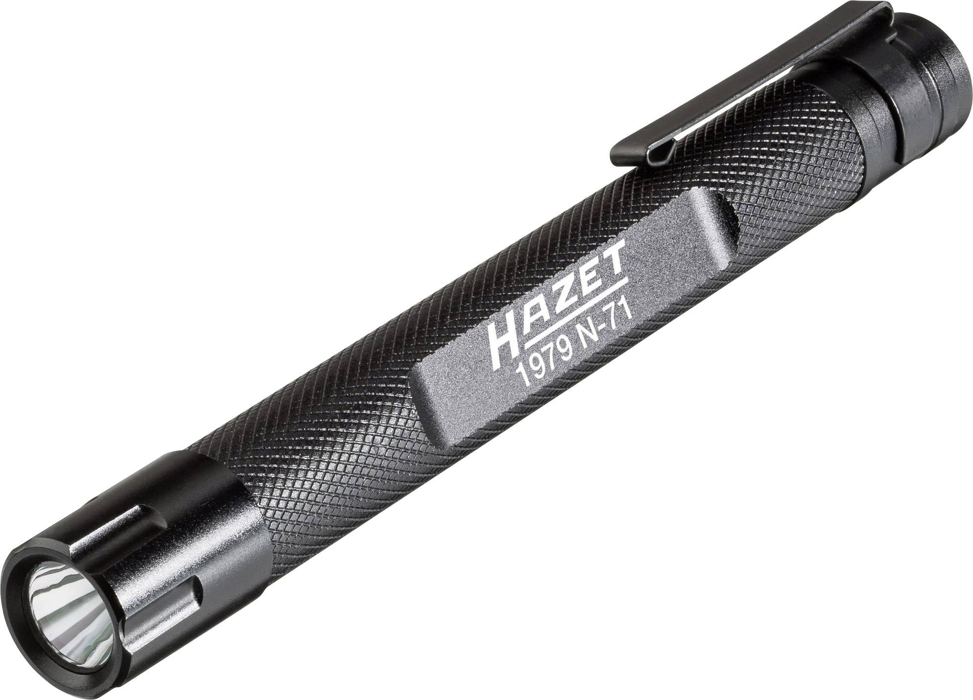 Hazet 1979N-71 Penlight battery-powered LED (monochrome) 139 mm Black