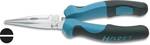 Flat round pliers, high-gloss chrome-plated