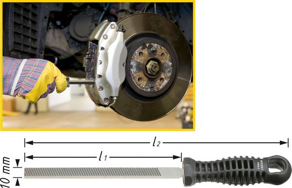 Hazet 4968-5 HAZET Brake calliper file 4968-5