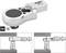 A Hazet torque wrench is shown in two detailed views, illustrating the mechanism from different angles.