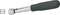 Torque wrench with black handle, white head, and '9 x 12' marking. Suitable for precise torque measurements.