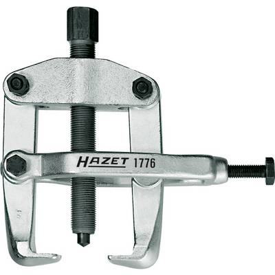 Metal two-arm puller by Hazet with a central screw. Model number '1776' is engraved on one arm.