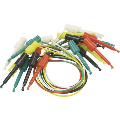 Buy VOLTCRAFT Test lead kit Terminals Terminals 0.28 m Black, Red ...