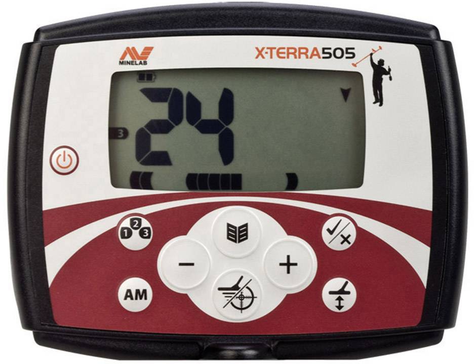 MineLab XTerra 505 DD Metal detector Digital (LCD), Acoustic 12869