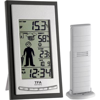 TFA Dostmann Weather Boy 35.1084 Wireless digital weather station Forecasts for 12 to 24 hours