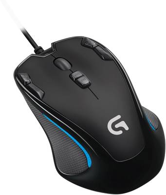 Logitech Gaming G300s Gaming mouse Optical Black 9 Buttons 2500 dpi Built-in user memory | Conrad.com