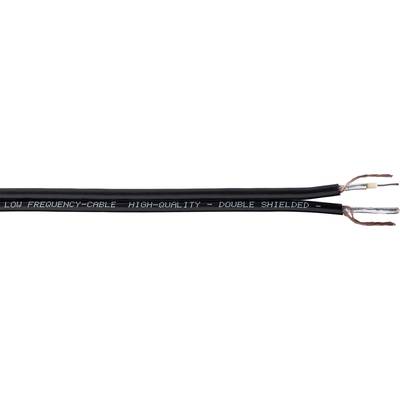   DIN cable  2 x 0.25 mm² Black 100 m