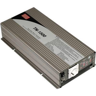 Silver electrical device with 'TN-1500' printed on it, featuring a fan and socket connections on the right side.