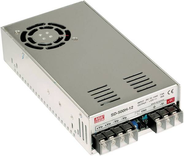 MEAN WELL SD-500H-48 DC/DC converter 48 V 504 W No. of outputs: 1 x Content 1 pc(s)