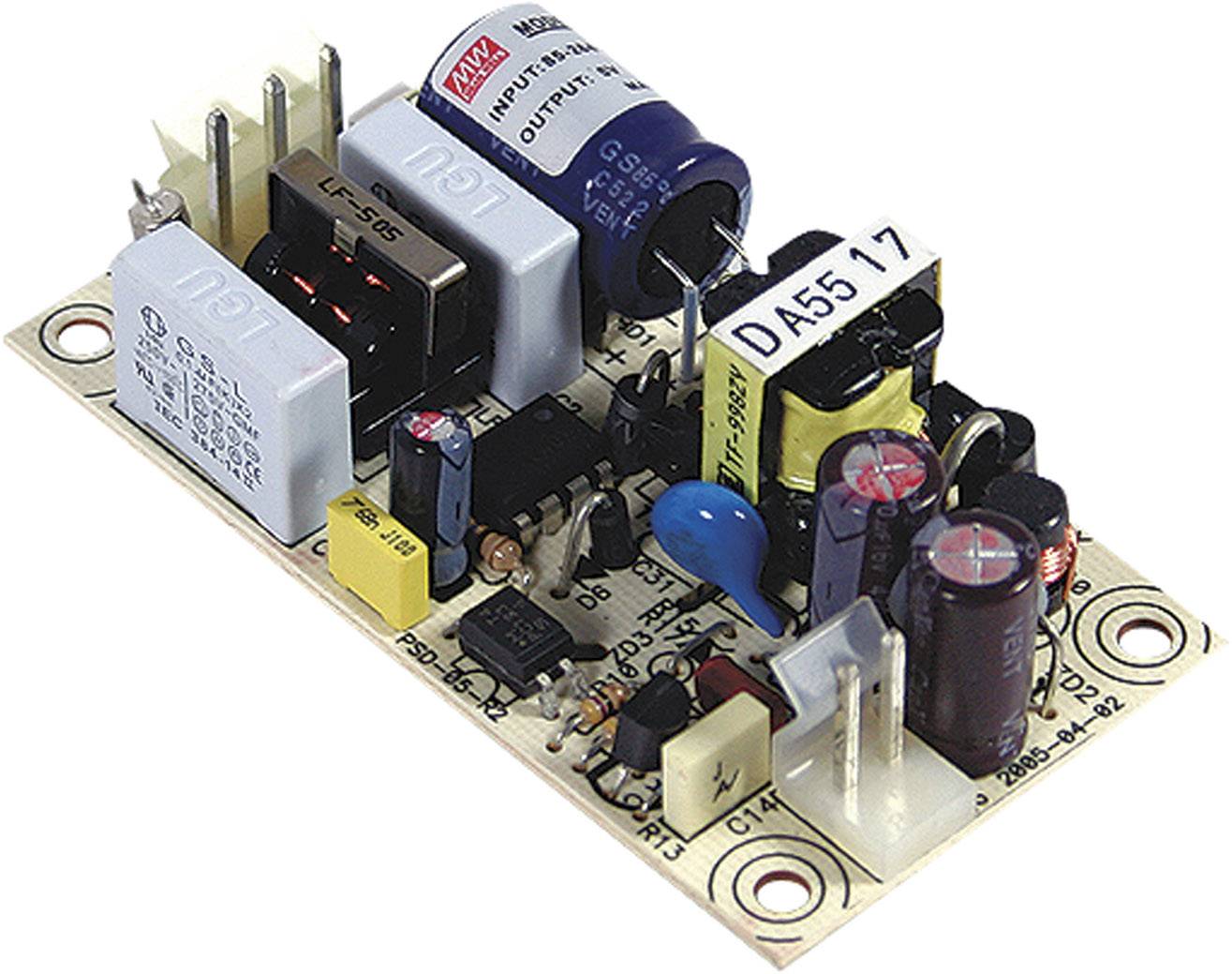 MW Mean Well PS-05-12 SMPSU 12 V DC 0.45 A 5.4 W