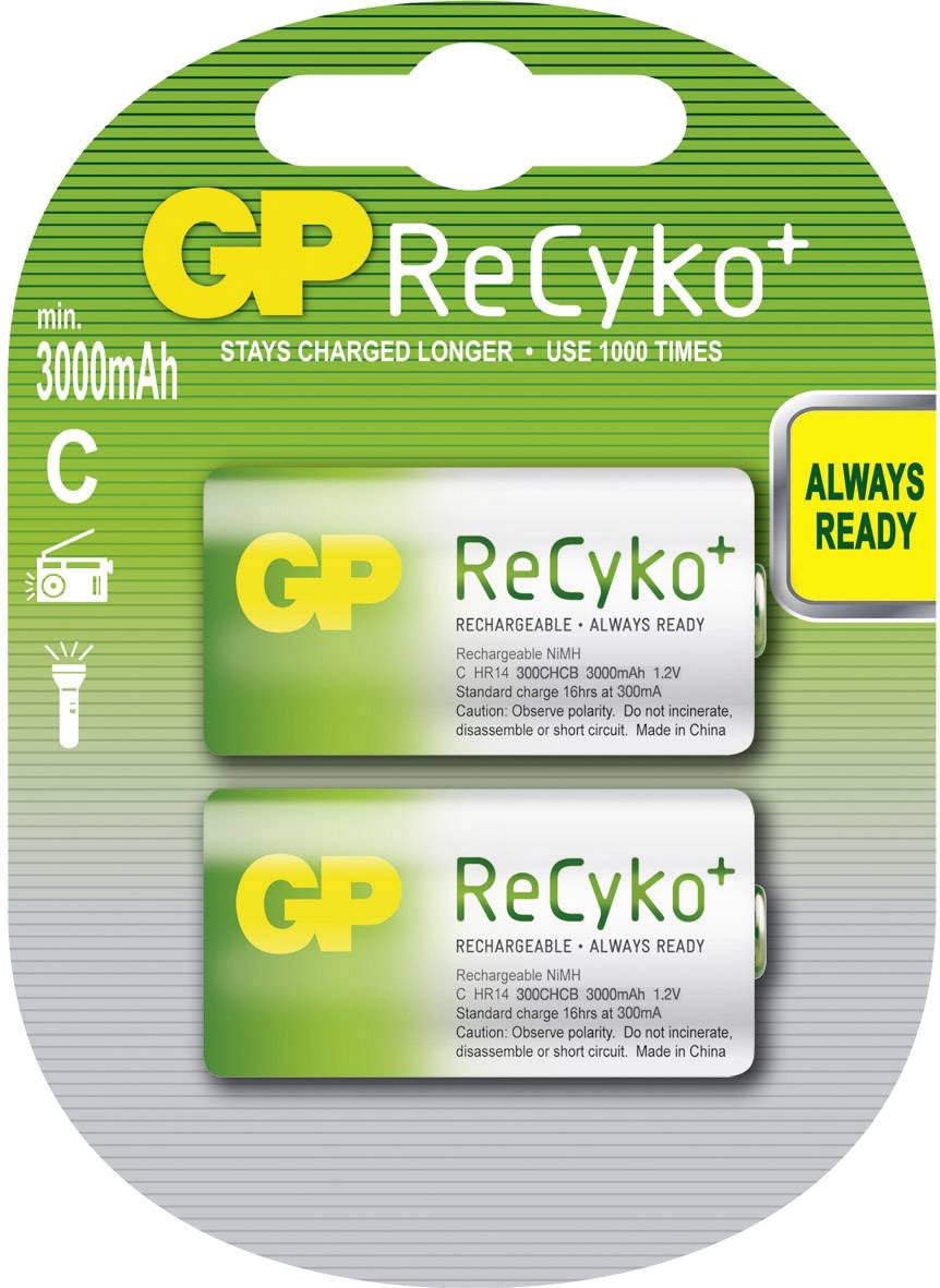 GP Batteries Recyko+ Baby C battery (rechargeable) NiMH 3000 mAh 1.2 V