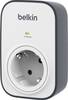 Belkin BSV102vf Surge protection in-line connector White, Grey