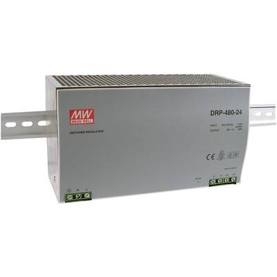 Mean Well DRP-480-24 Rail mounted PSU (DIN) 24 V DC 20 A 480 W 1 x