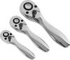 Kunzer 7KS03 Forward/reverse ratchet set 1/4" (6.3 mm), 1/2" (12.5 mm), 3/8" (10 mm)